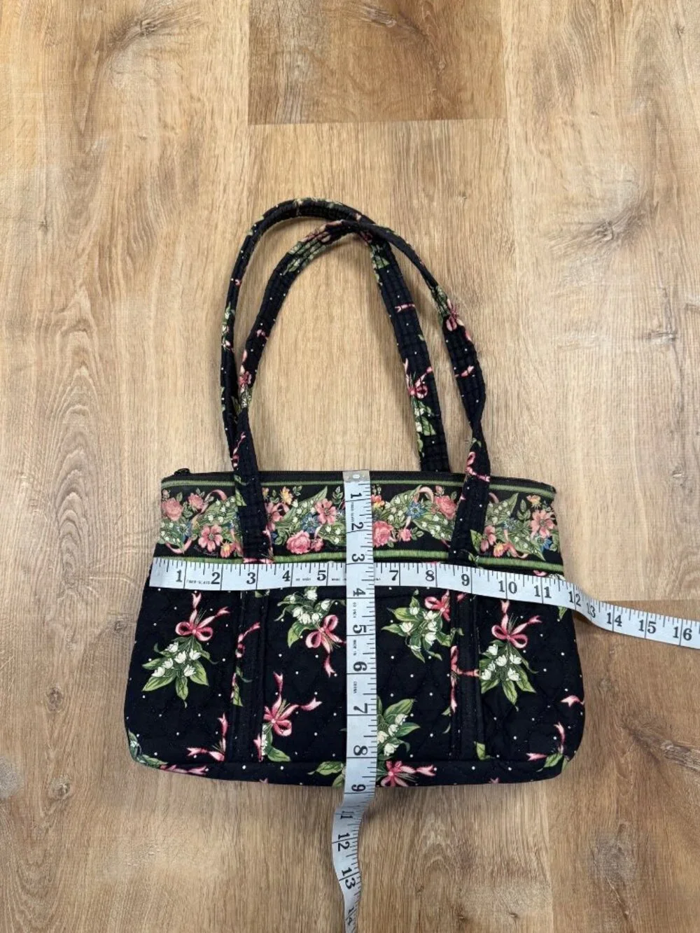 Vintage Vera Bradley New Hope Lily of the Valley Tote & Wallet Set Retired Flora